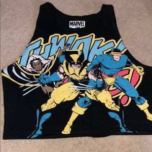 Marvel crop top